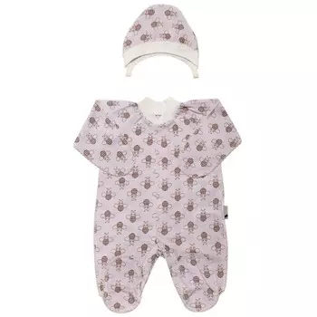 Клякса Комбинезон и чепчик Пчёлки