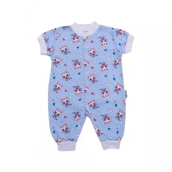 Клякса Комбинезон с коротким рукавом Котенок 33-528