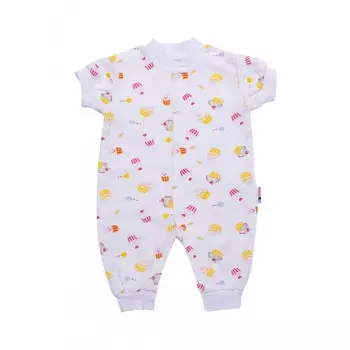 Клякса Комбинезон с коротким рукавом Пирожное 33-528