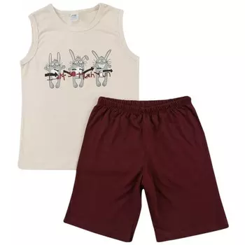 Клякса Пижама для мальчика Зайцы