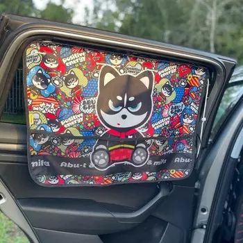 Клювонос Шторка солнцезащитная автомобильная Хаски