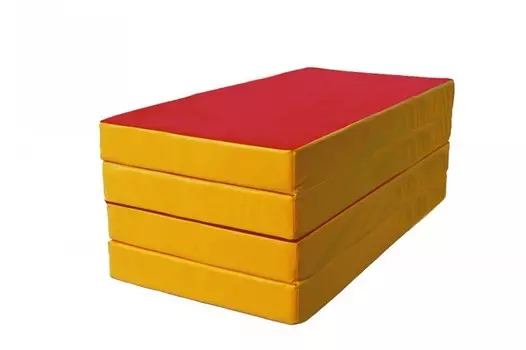 КМС Спортивный мат № 5 складной 3 сложения 100х200х10 см