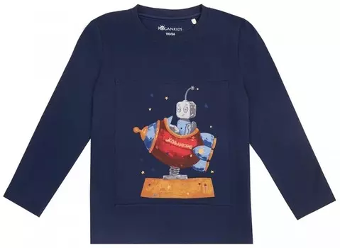 Kogankids Джемпер для мальчика Робот в ракете