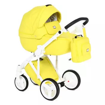 Коляска Adamex Luciano Deluxe 2 в 1 эко-кожа