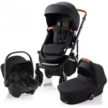 Коляска Britax Roemer SMILE III + BABY-SAFE CORE Space Black