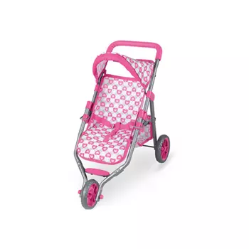 Коляска для куклы ЛимПоПо 4-х колёсная FL9123