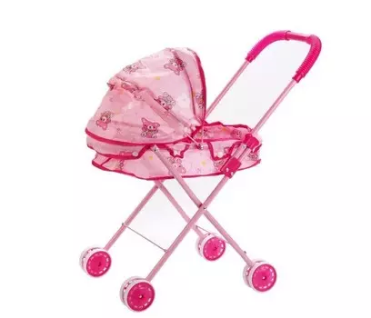 Коляска для куклы Maya Toys классическая 24881