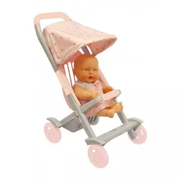 Коляска для куклы Огонек малая