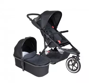Коляска Phil&Teds Phil and Teds Sport (прогулка + блок для новорожденных) 2 в 1