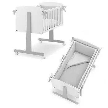 Колыбель Erbesi Ninna и комплект постельного белья