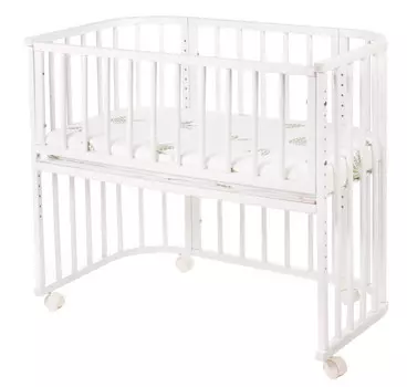 Колыбель Forest kids приставная Biella с матрасом