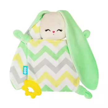 Комфортер Мякиши Игрушка с вишнёвыми косточками Зайка Яблочко