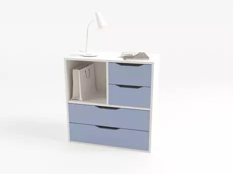 Комод ABC-King H-177-07 (4 ящика)