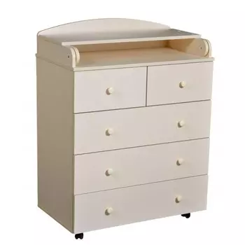 Комод Антел Ульяна 3 пеленальный 800/5 ЛДСП (5 ящиков)