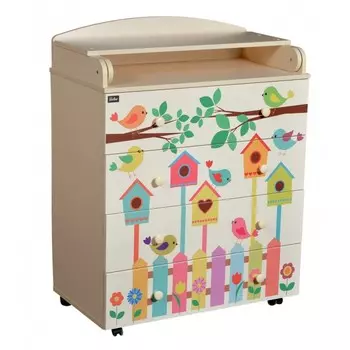 Комод Bellini Colibri пеленальный (4 ящика)