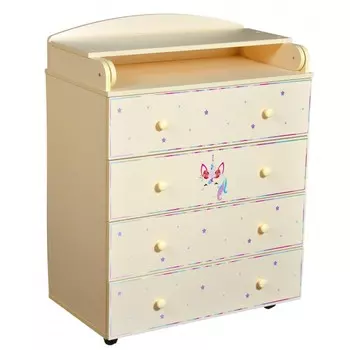 Комод ByTwinz Story Радуга пеленальный