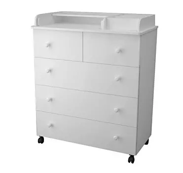 Комод Forest kids Basic Soft пеленальный (5 ящиков)