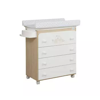 Комод Micuna пеленальный с матрасиком B-1940 (4 ящика)