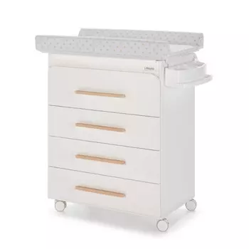 Комод Micuna Trevi пеленальный с матрасиком B-1960 (4 ящика)