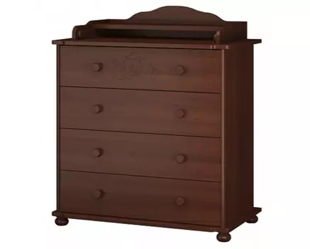 Комод Можгинский лесокомбинат Елена пеленальный (4 ящика)