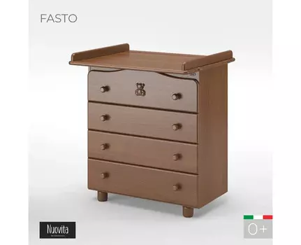 Комод Nuovita Fasto пеленальный (4 ящика)