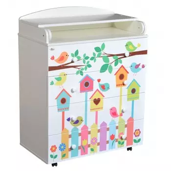 Комод Oliver Aura с пеленальной доской