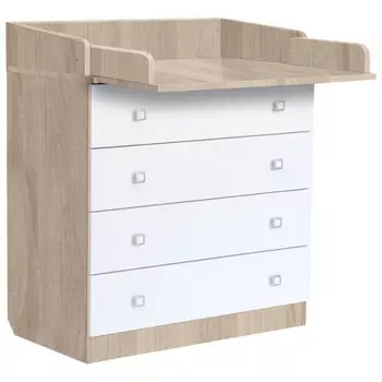 Комод Polini kids пеленальный Simple 1580 (4 ящика)