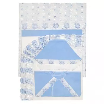 Комплект на выписку Ангелочки 10013 (8 предметов)