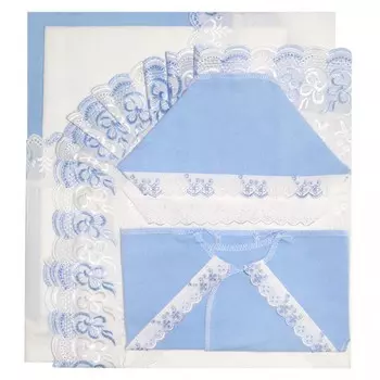 Комплект на выписку Ангелочки 10014 (8 предметов)