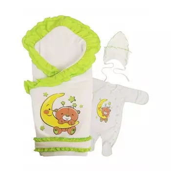 Комплект на выписку Babyglory Соня лето (4 предмета)