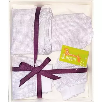 Комплект на выписку Little me для новорожденного 7303 (6 предметов)