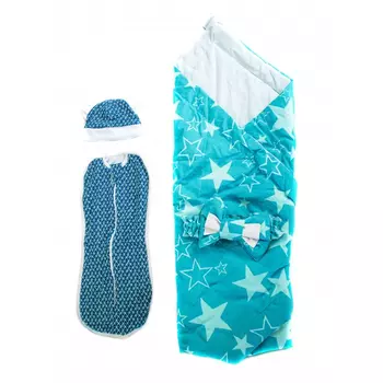 Комплект на выписку SlingMe Изумруд 4 в 1 лето