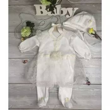 Комплект на выписку Sonia Kids Комбинезон и чепчик