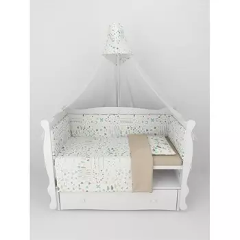 Комплект в кроватку AmaroBaby Абстракция (4 предмета)