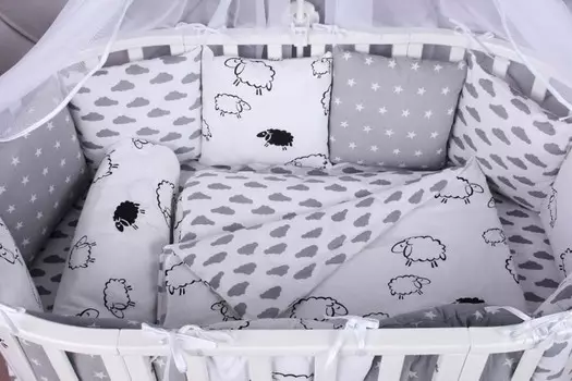 Комплект в кроватку AmaroBaby Good Night (15 предметов)