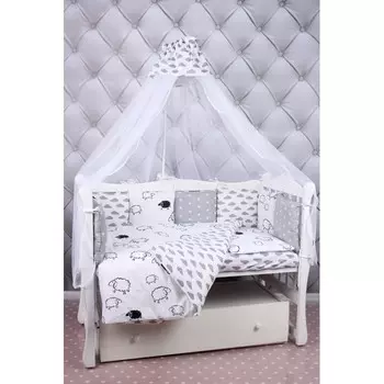 Комплект в кроватку AmaroBaby Good Night (19 предметов)