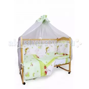 Комплект в кроватку AmaroBaby Мишкин сон (7 предметов)