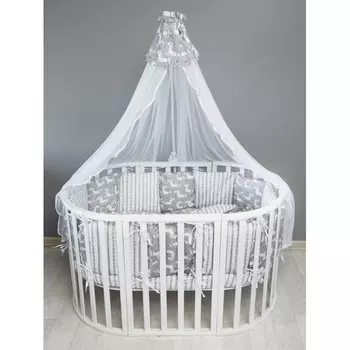 Комплект в кроватку AmaroBaby Сказочные единорожки (15 предметов)