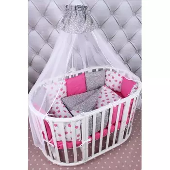 Комплект в кроватку AmaroBaby Sweet (19 предметов)
