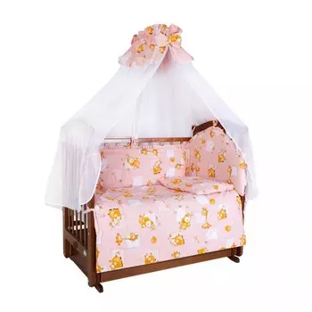 Комплект в кроватку Ангелочки 5711 (7 предметов)