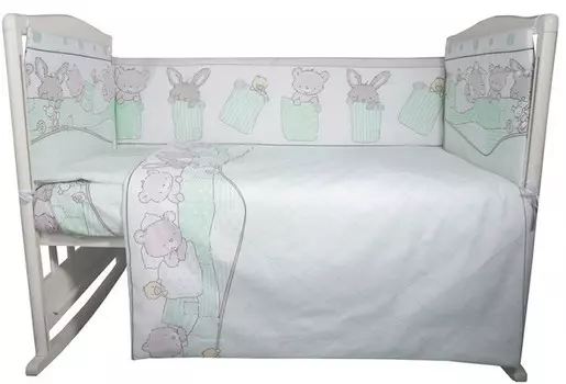 Комплект в кроватку BamBola Кармашки (6 предметов)