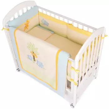 Комплект в кроватку Feretti Jungle Sestetto Long (6 предметов)