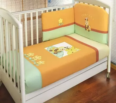 Комплект в кроватку Feretti Принцесса (6 предметов)