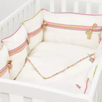 Комплект в кроватку Fluffymoon Ethnic (6 предметов)