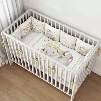 Комплект в кроватку Fluffymoon Tenderness (4 предмета)