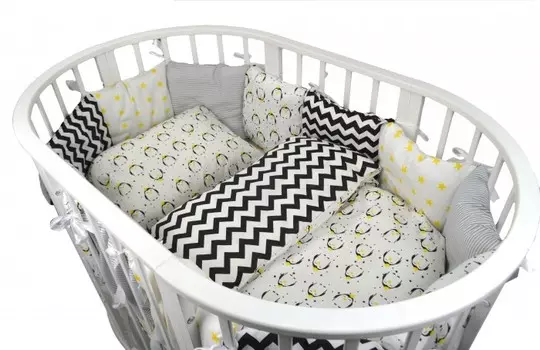 Комплект в кроватку Forest kids Funny Penguins (15 предметов)