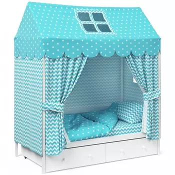 Комплект в кроватку Капризун Домик (11 предметов)