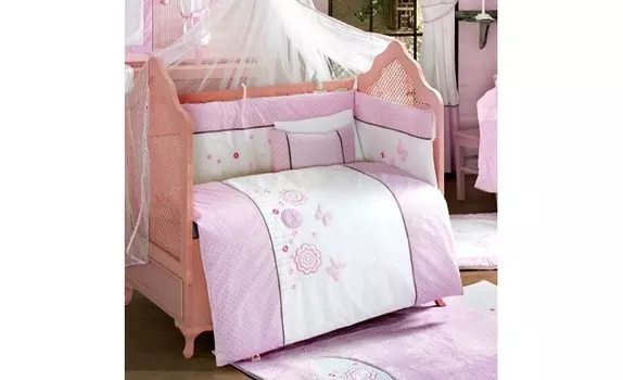 Комплект в кроватку Kidboo Sweet Flowers (4 предмета)