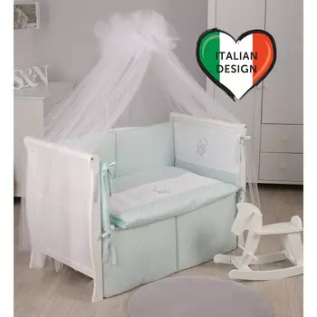 Комплект в кроватку Lepre Argento (6 предметов)