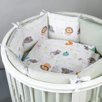 Комплект в кроватку Pituso Малыши (4 предмета)